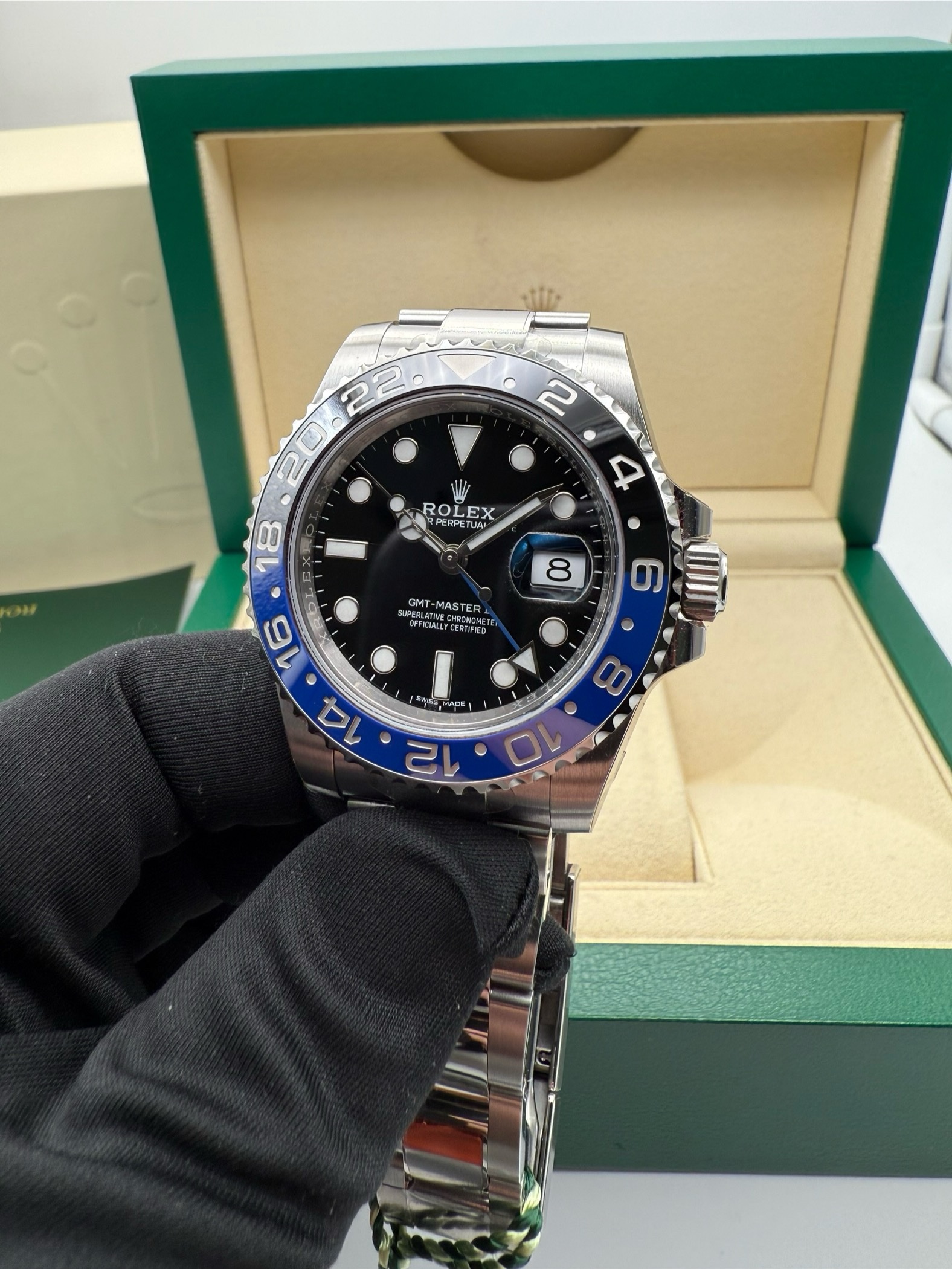 Rolex Gmt Master II 116710BLNR Batman NOS full stickers - Image 8