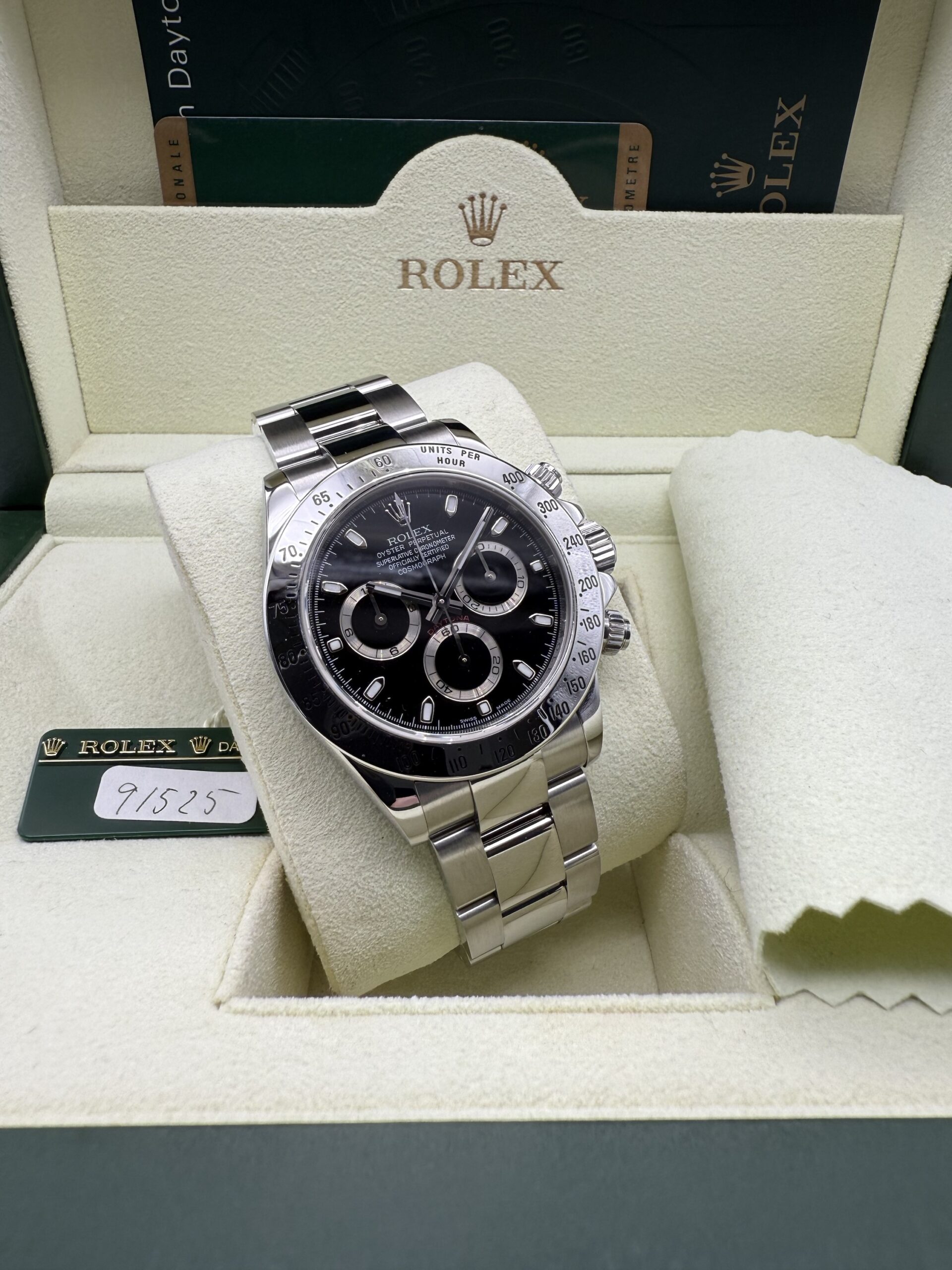 Rolex Daytona 116520 Black dial like new Full set - Image 11