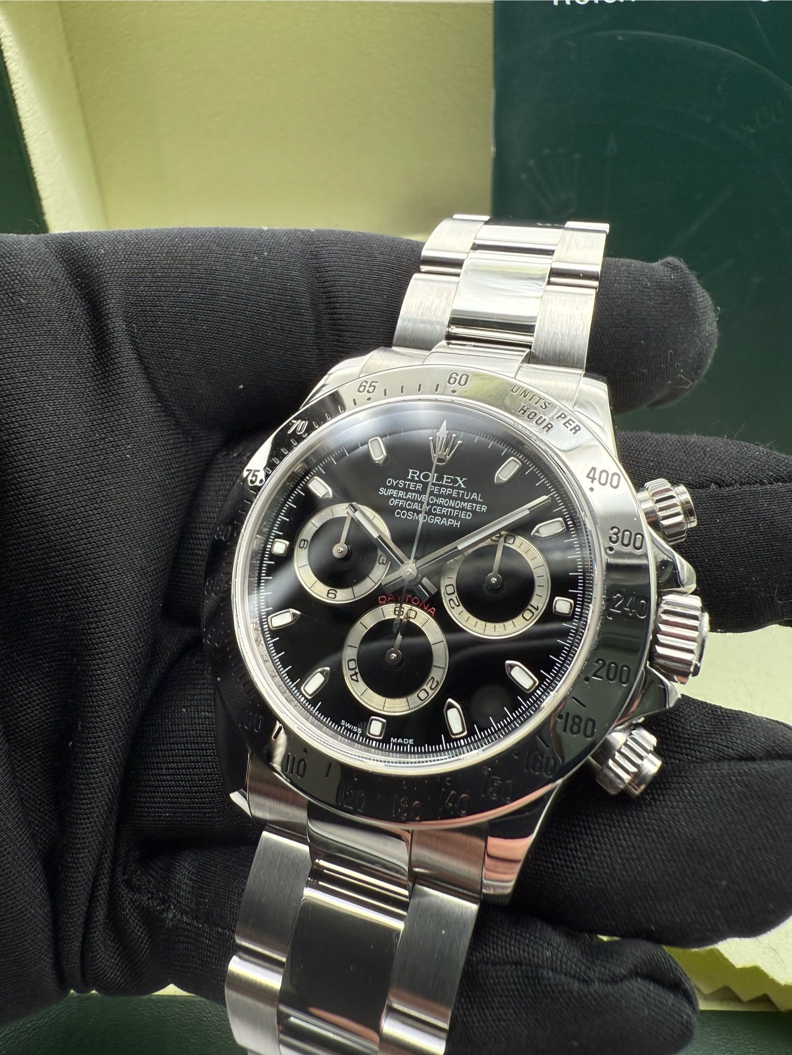 Rolex Daytona 116520 Black dial like new Full set - Image 16