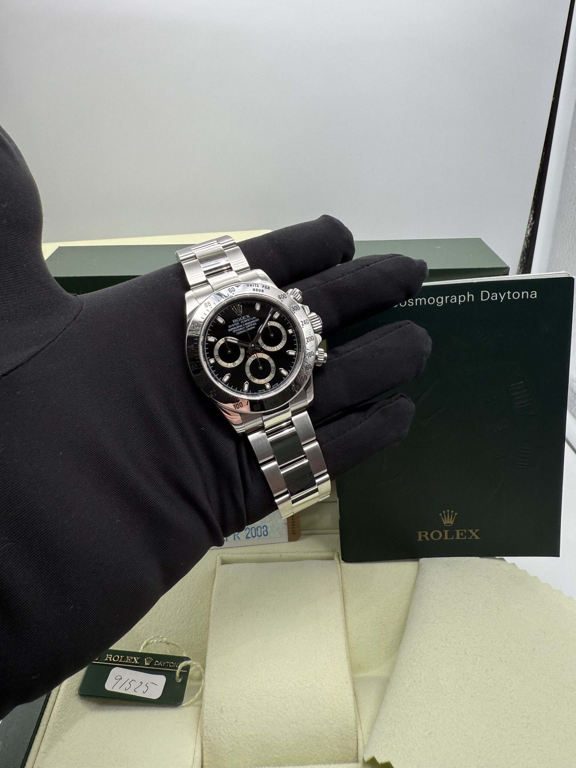 Rolex Daytona 116520 Black dial like new Full set - Image 12