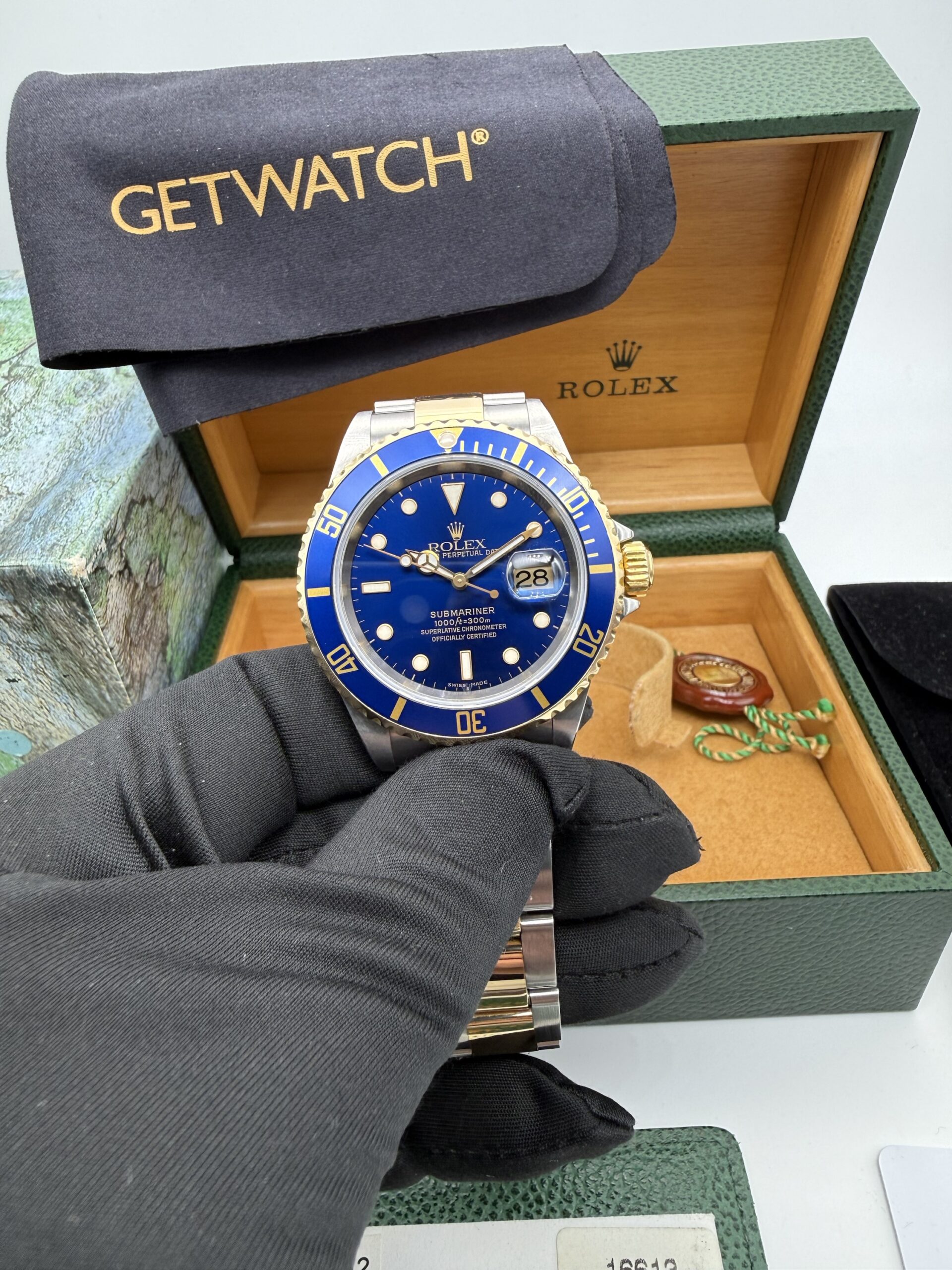 Rolex Submariner 16613 Sel 2003 like new - Image 13