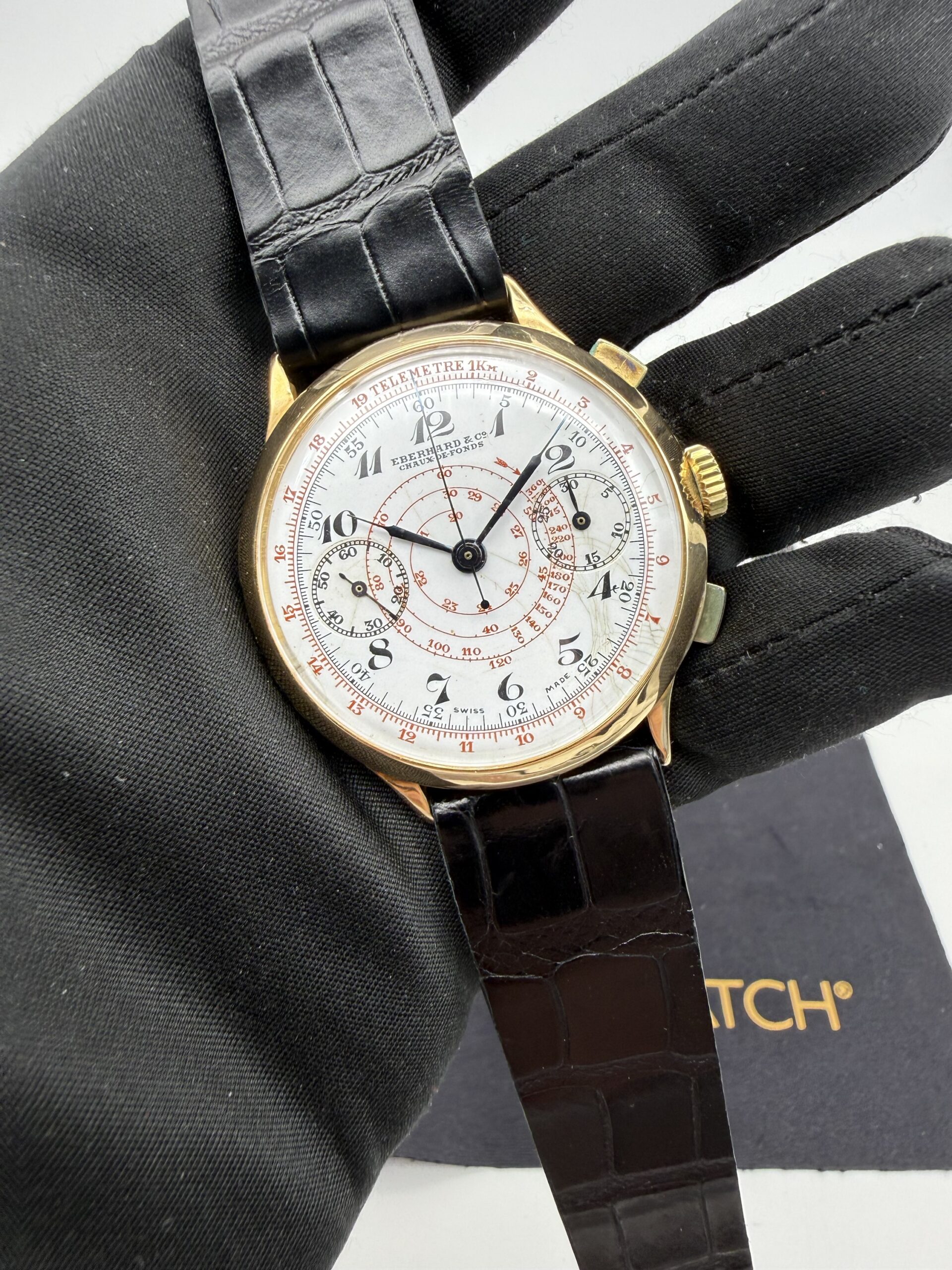 Eberhard Pre Extrafort Porcellana Jumbo 40 mm - Image 9
