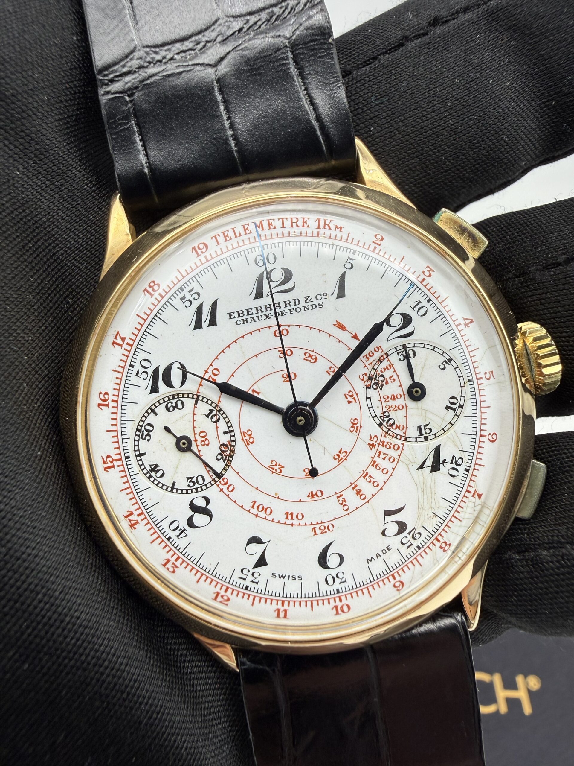 Eberhard Pre Extrafort Porcellana Jumbo 40 mm - Image 10