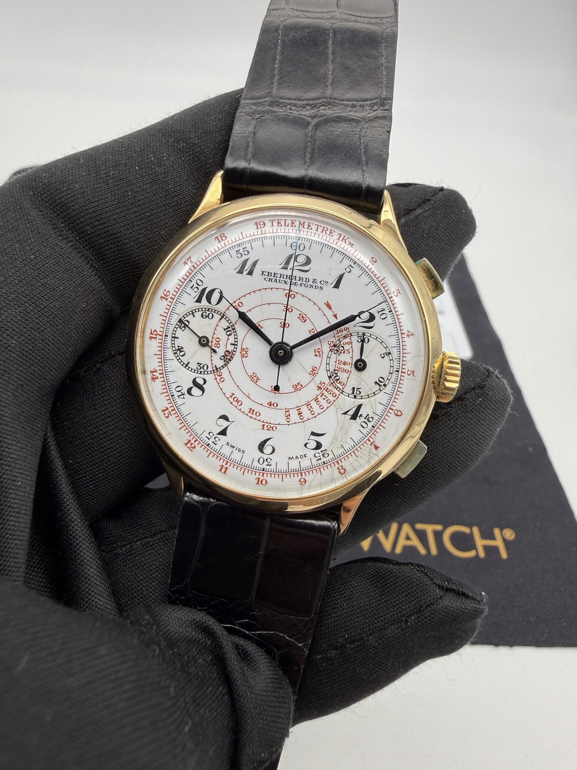 Eberhard Pre Extrafort Porcellana Jumbo 40 mm - Image 15