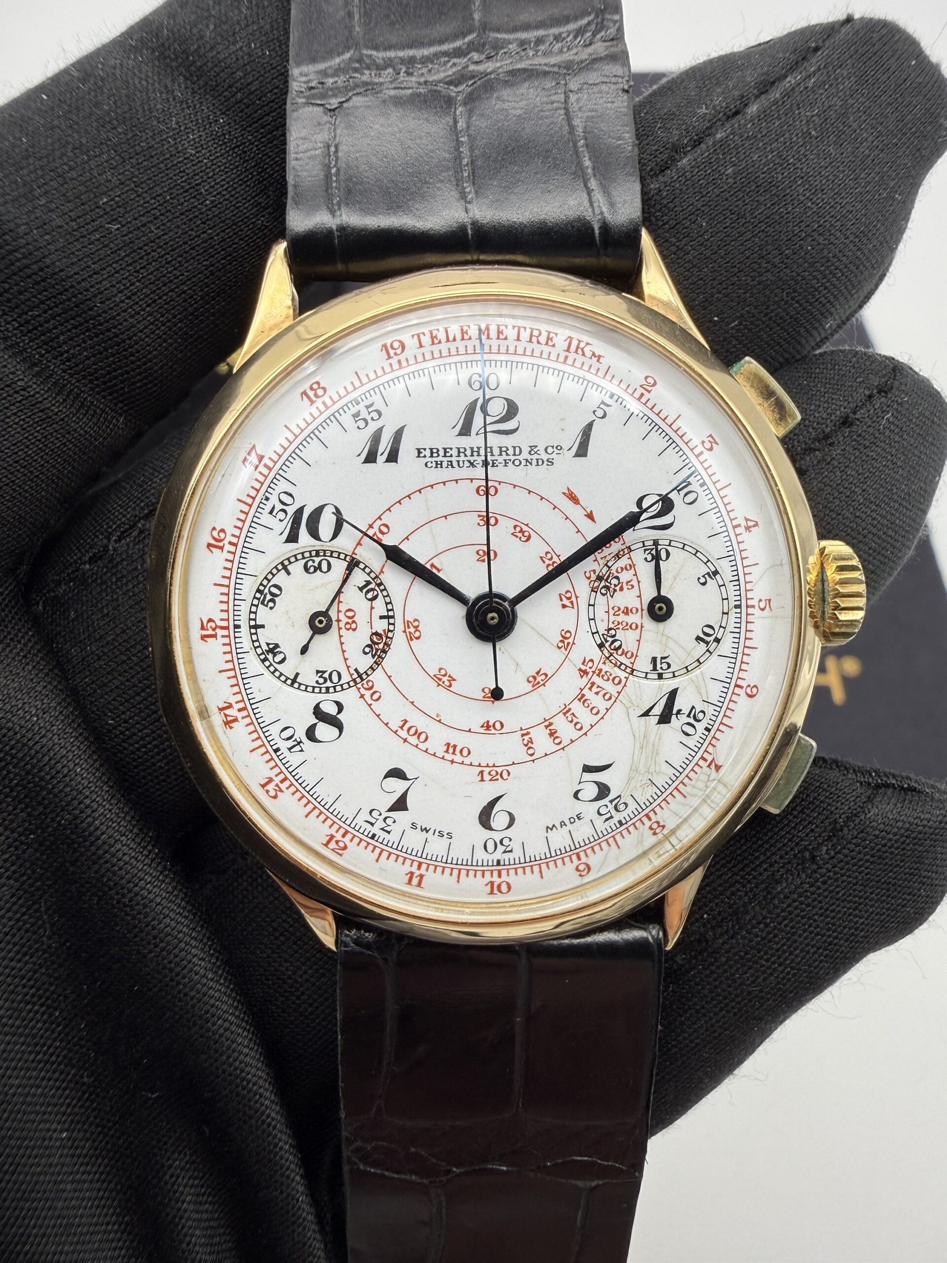 Eberhard Pre Extrafort Porcellana Jumbo 40 mm - Image 8