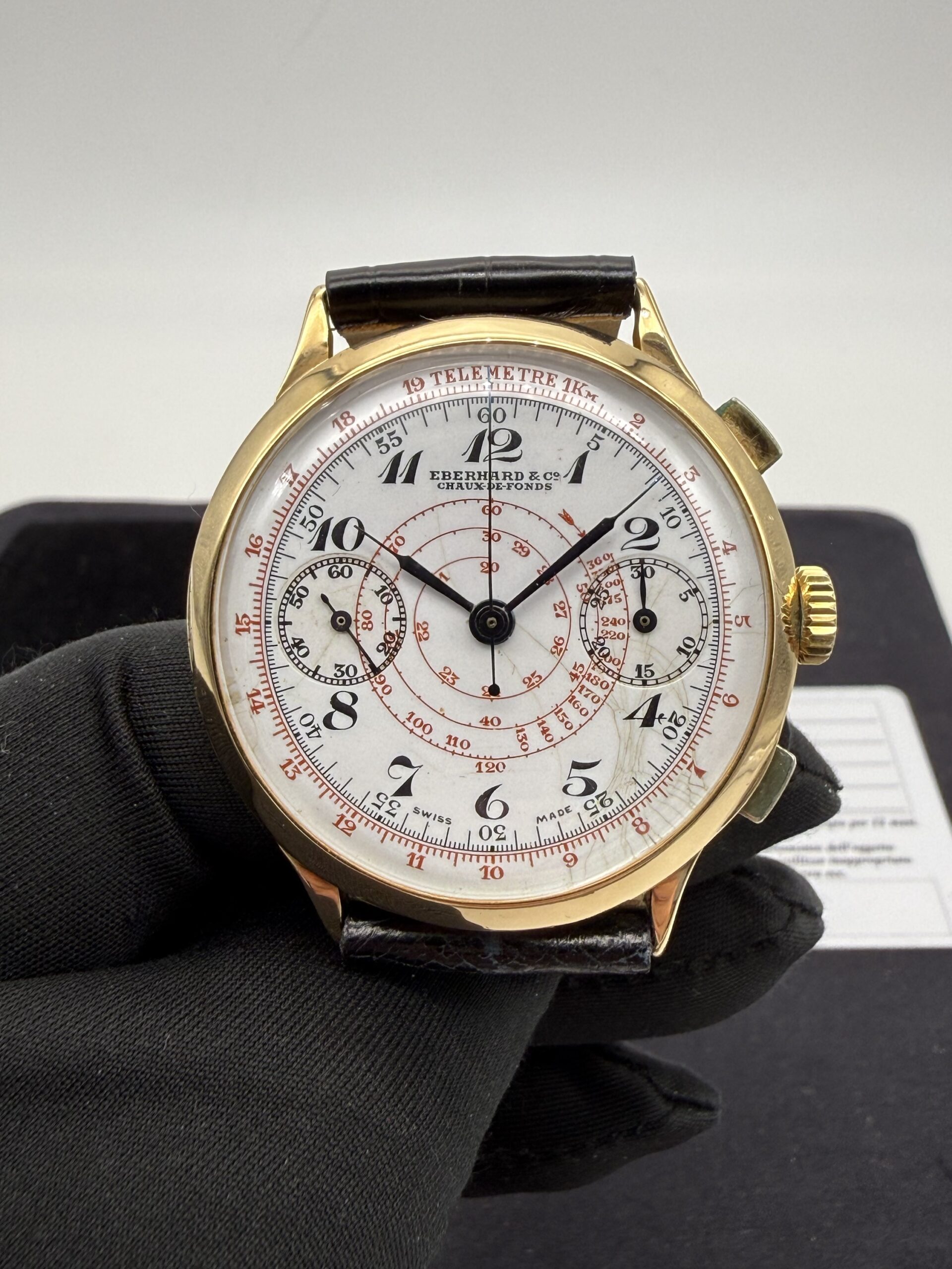 Eberhard Pre Extrafort Porcellana Jumbo 40 mm - Image 12