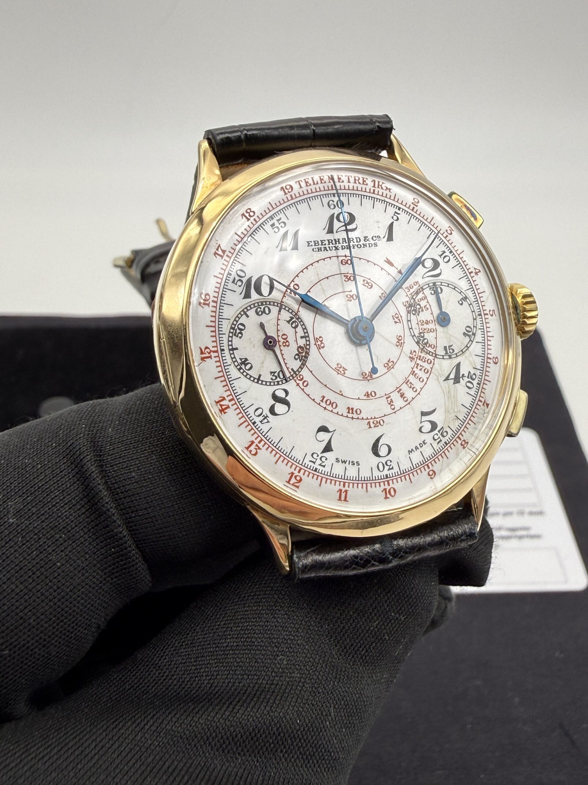 Eberhard Pre Extrafort Porcellana Jumbo 40 mm - Image 14