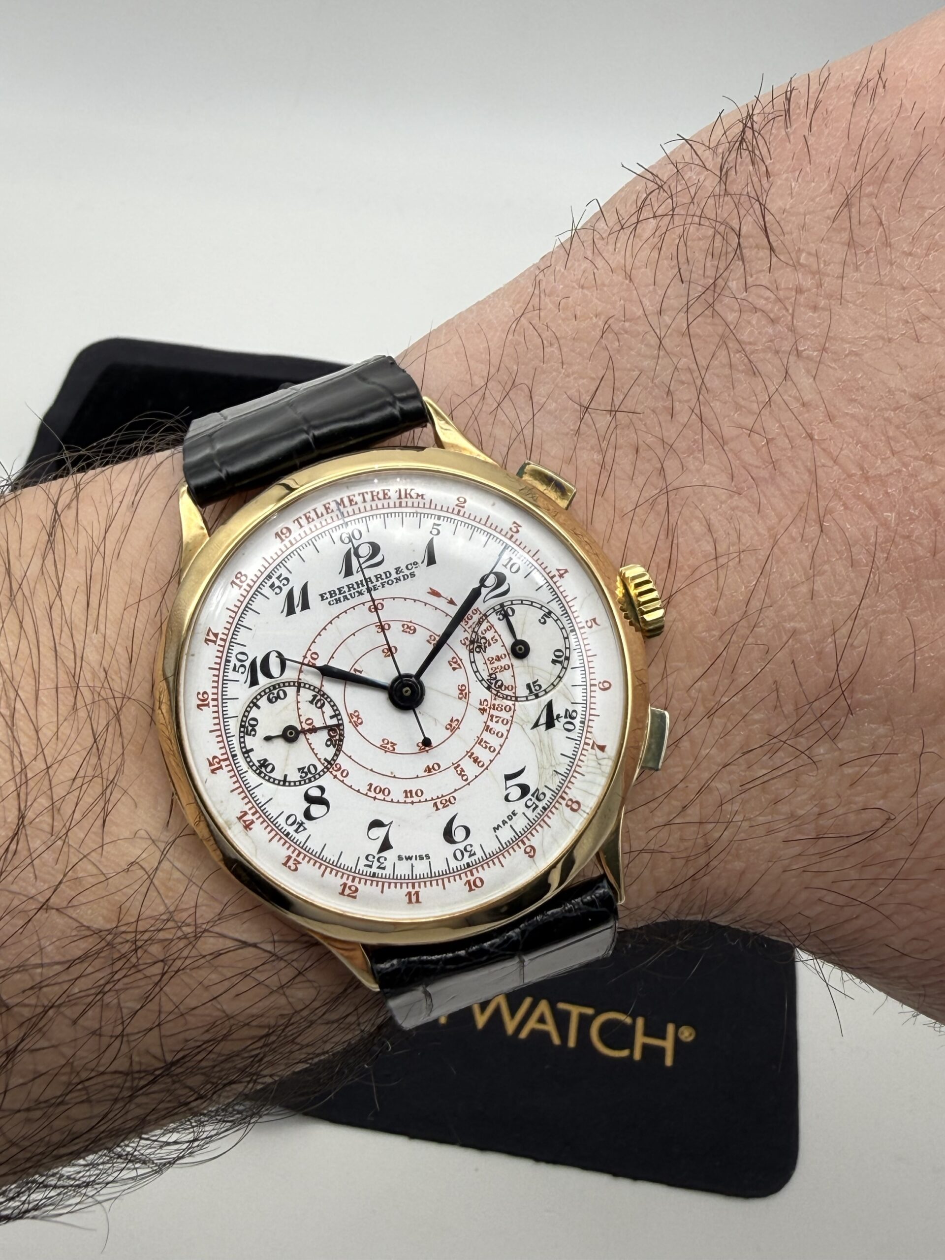 Eberhard Pre Extrafort Porcellana Jumbo 40 mm - Image 13