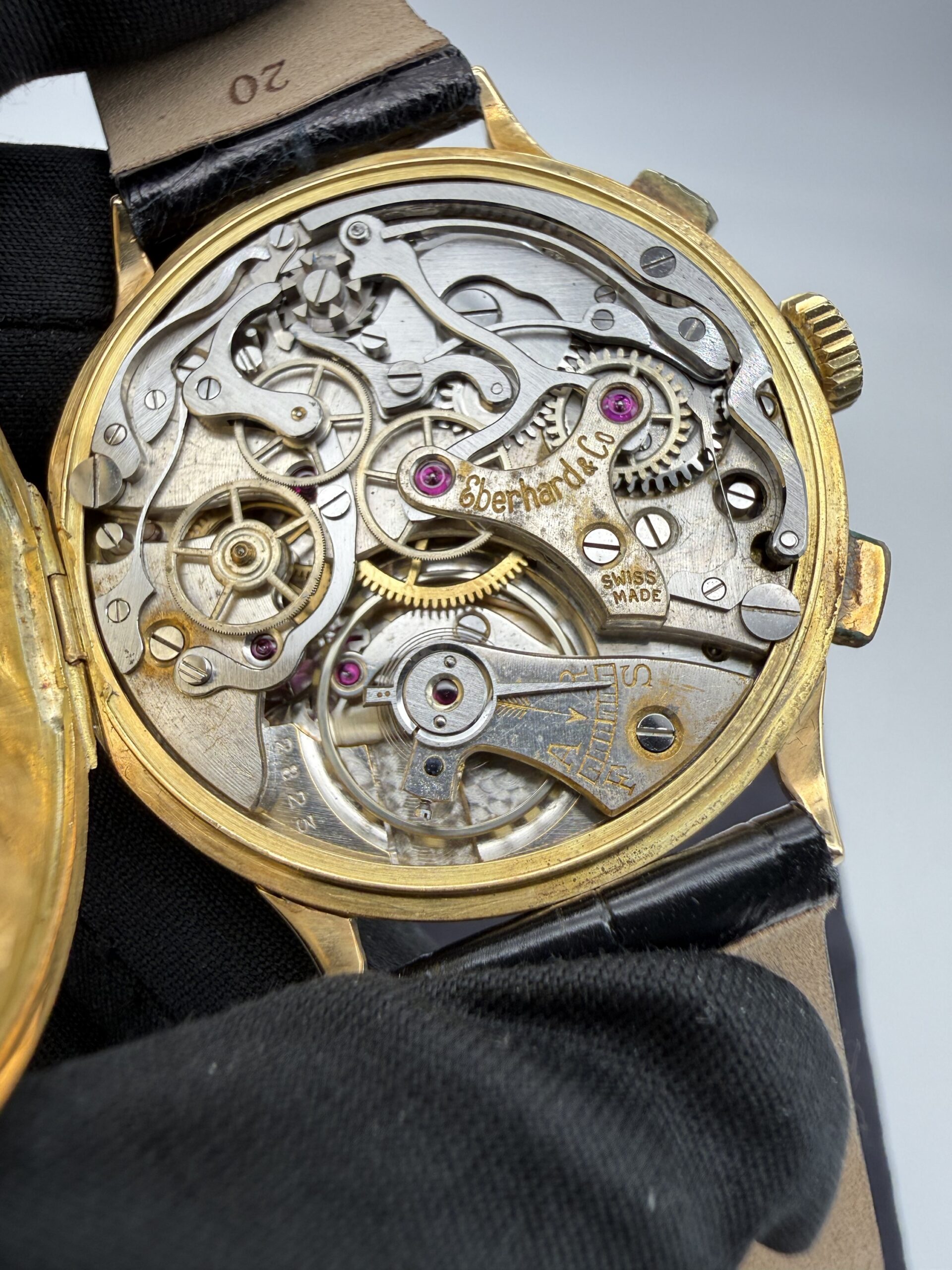 Eberhard Pre Extrafort Porcellana Jumbo 40 mm - Image 6