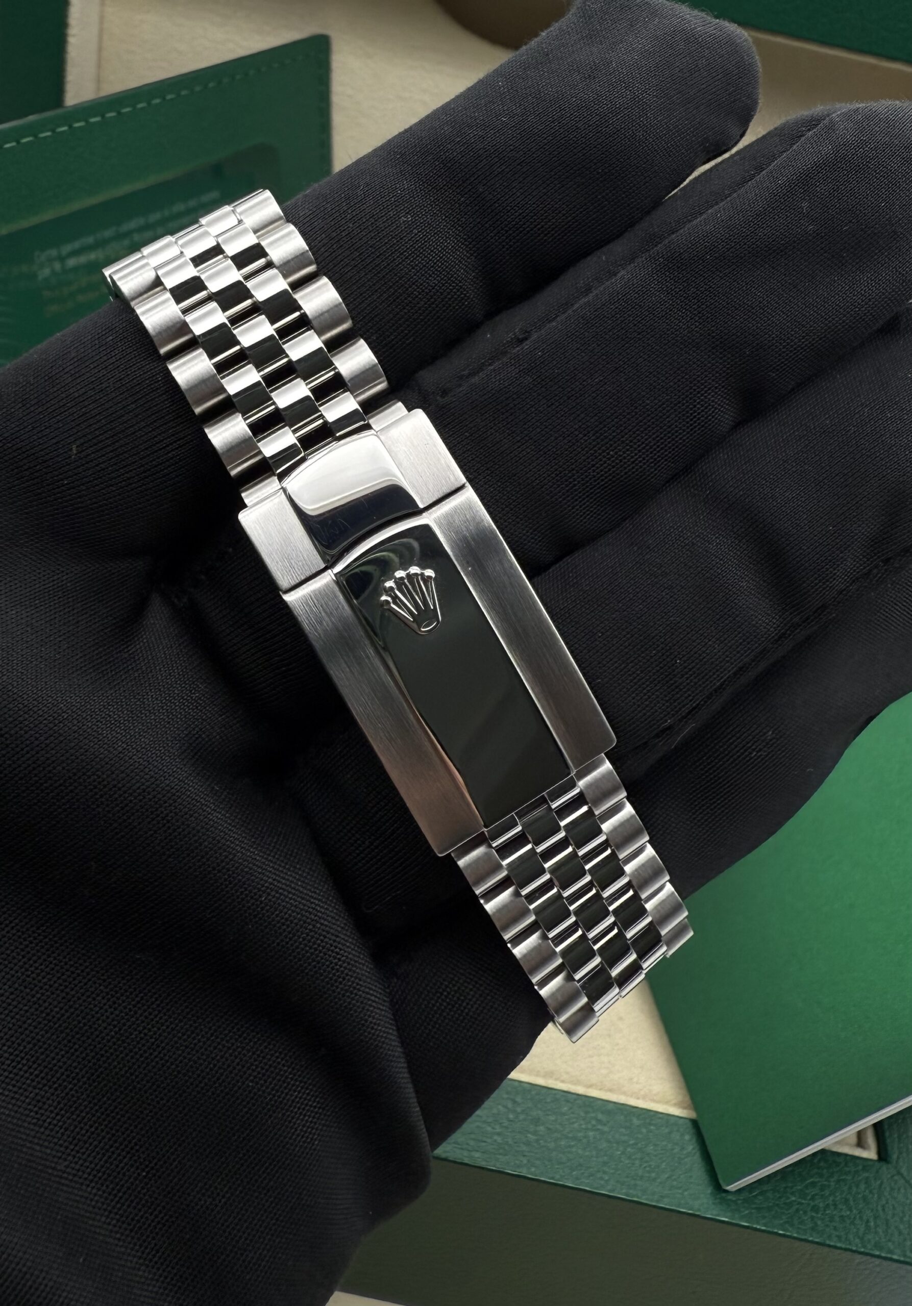 Rolex Datejust 41 Wimbledon 126334 Jubilee Full Set 2020 (2027 official Rolex Warranty) - Image 7