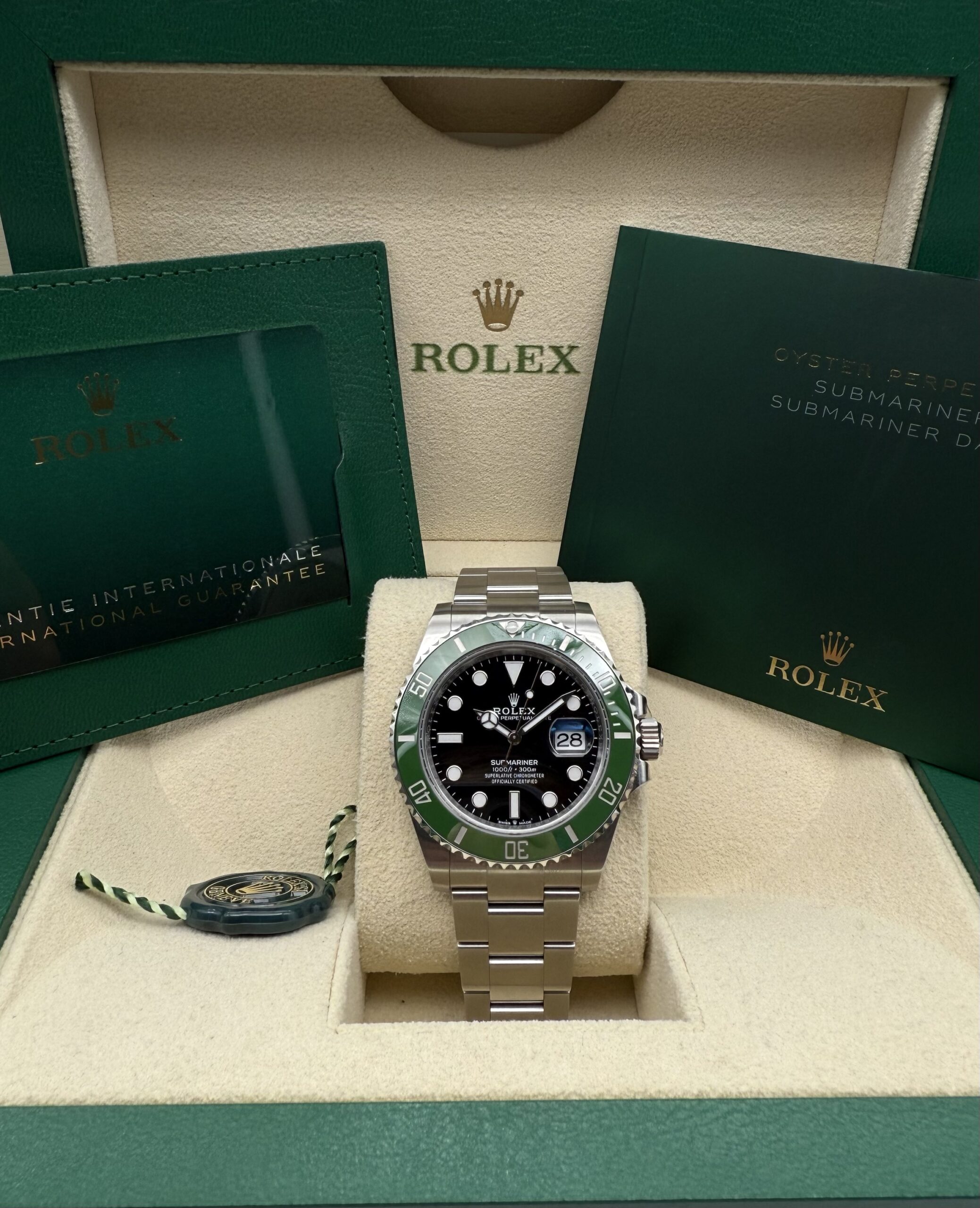 Rolex Submariner Date 126610LV “Starbucks” Mark II Full Set 2024 - Image 3