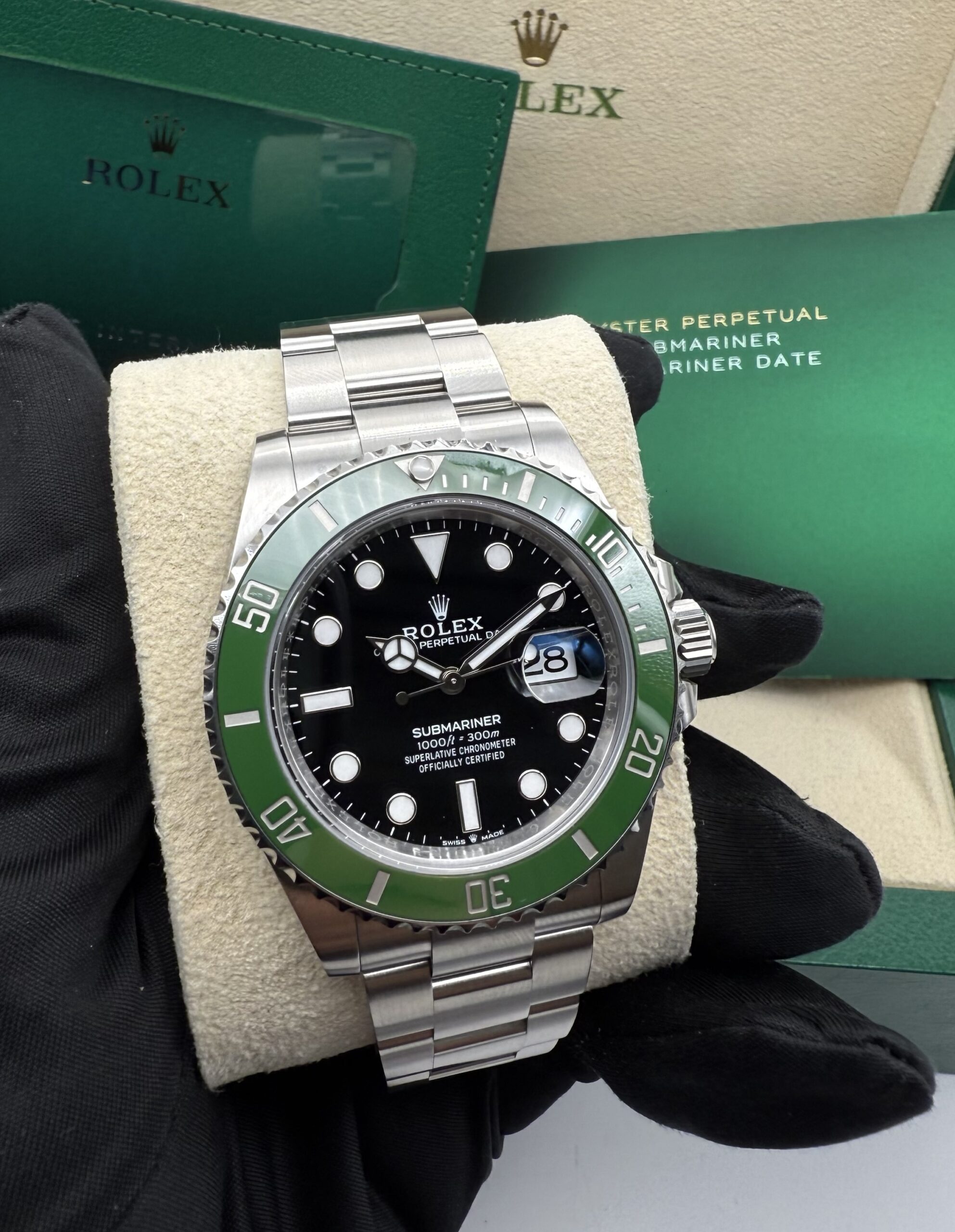 Rolex Submariner Date 126610LV “Starbucks” Mark II Full Set 2024 - Image 8