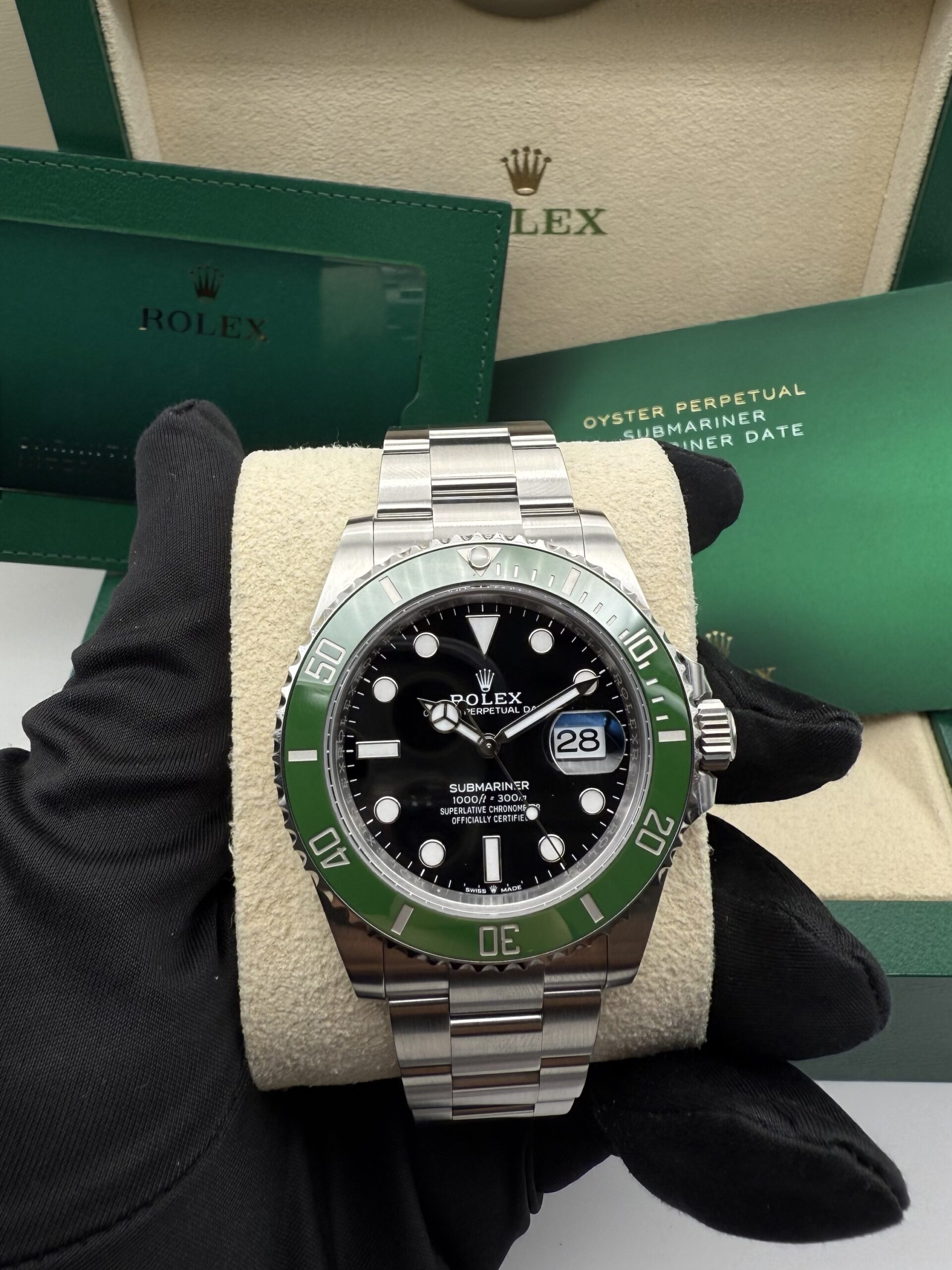 Rolex Submariner Date 126610LV “Starbucks” Mark II Full Set 2024 - Image 7