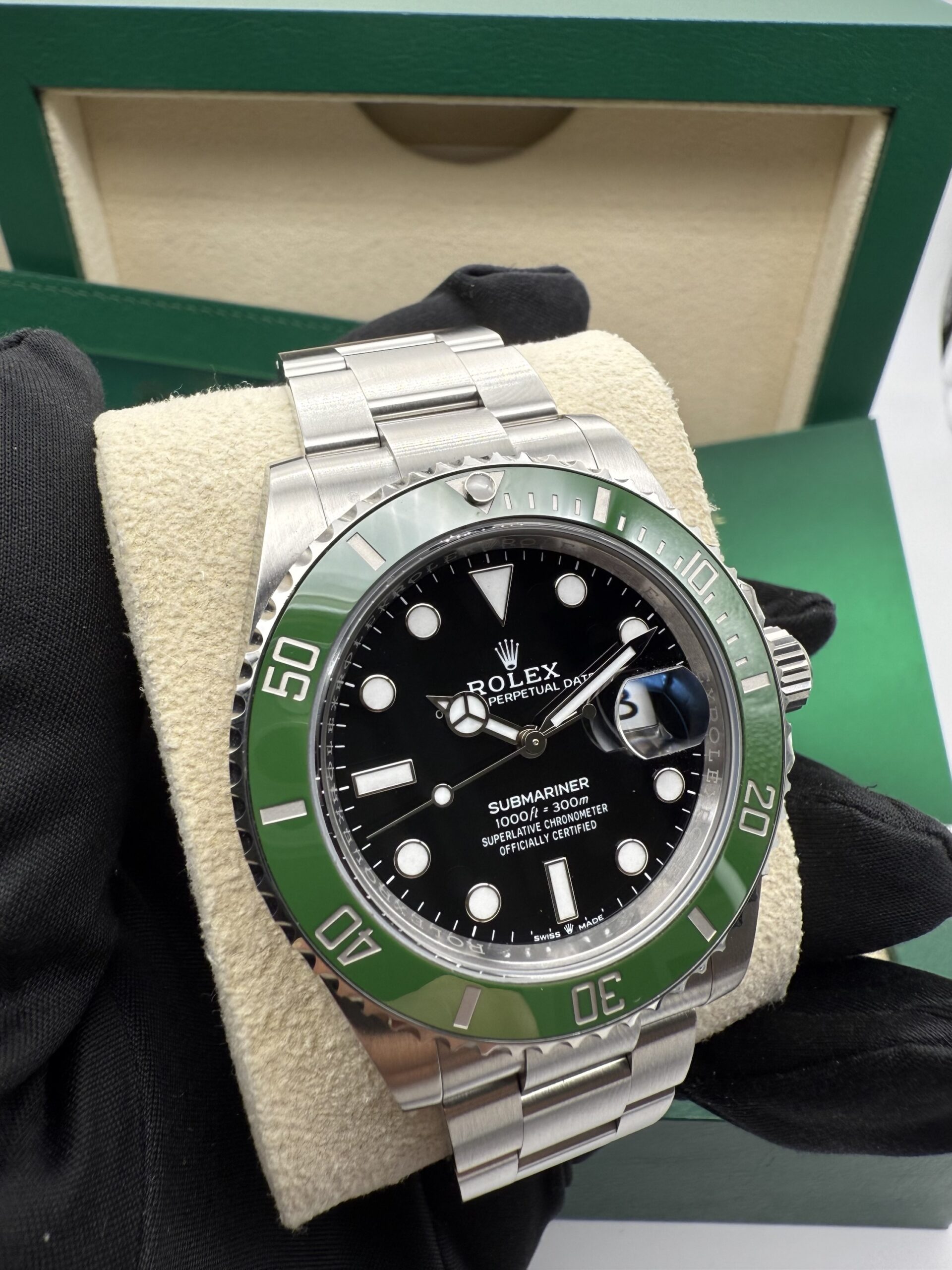 Rolex Submariner Date 126610LV “Starbucks” Mark II Full Set 2024 - Image 15