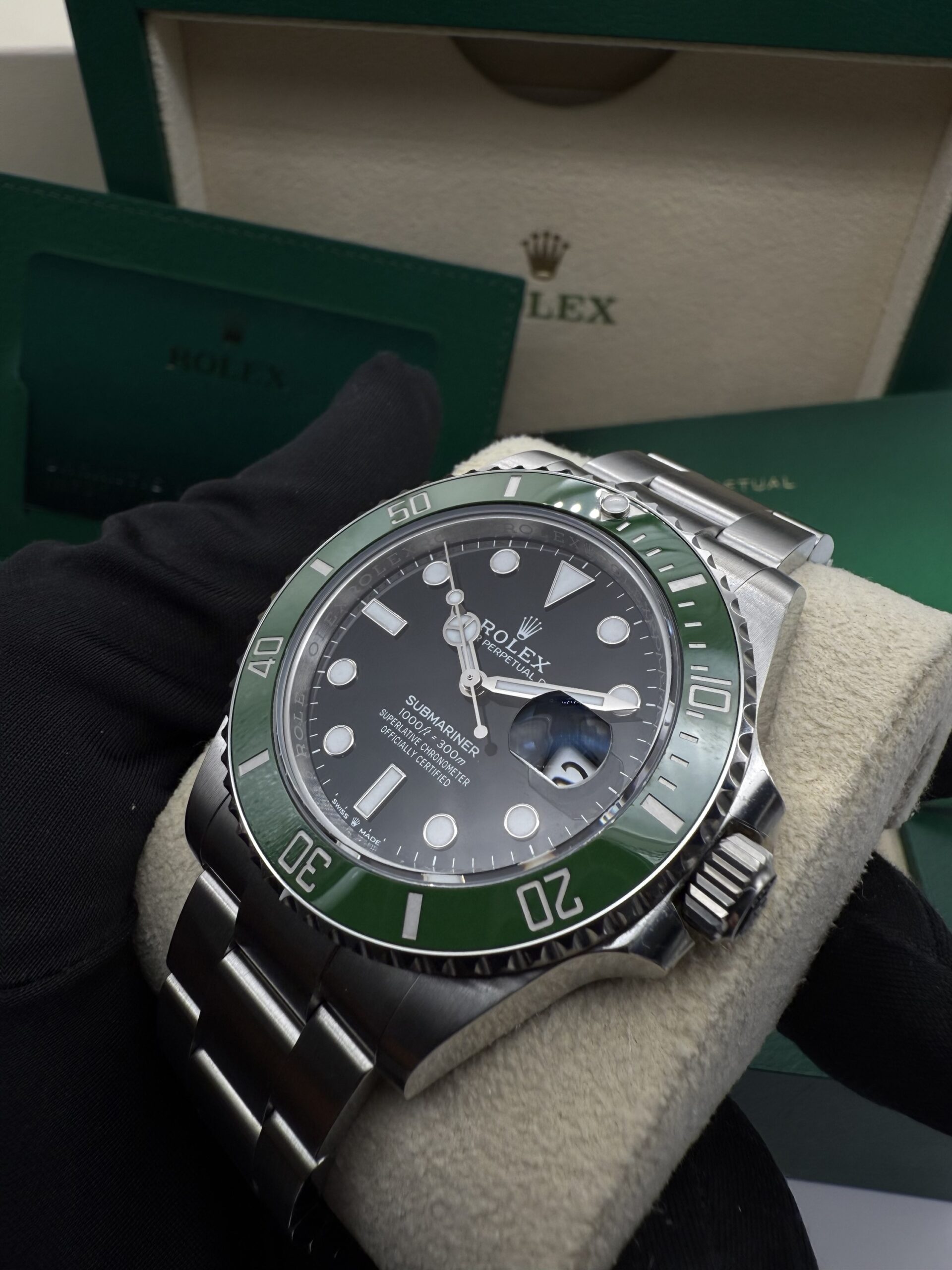 Rolex Submariner Date 126610LV “Starbucks” Mark II Full Set 2024 - Image 14