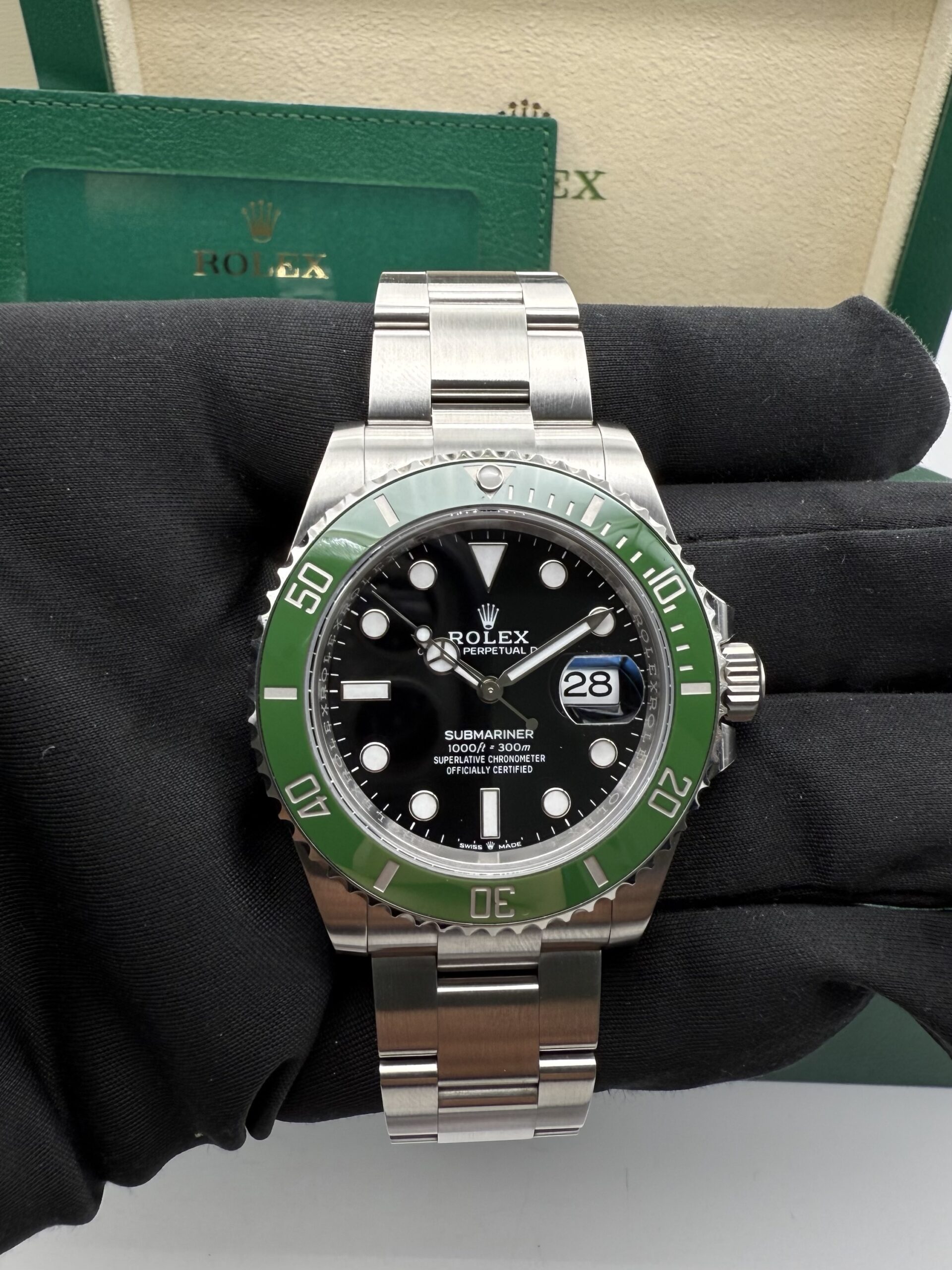 Rolex Submariner Date 126610LV “Starbucks” Mark II Full Set 2024 - Image 4