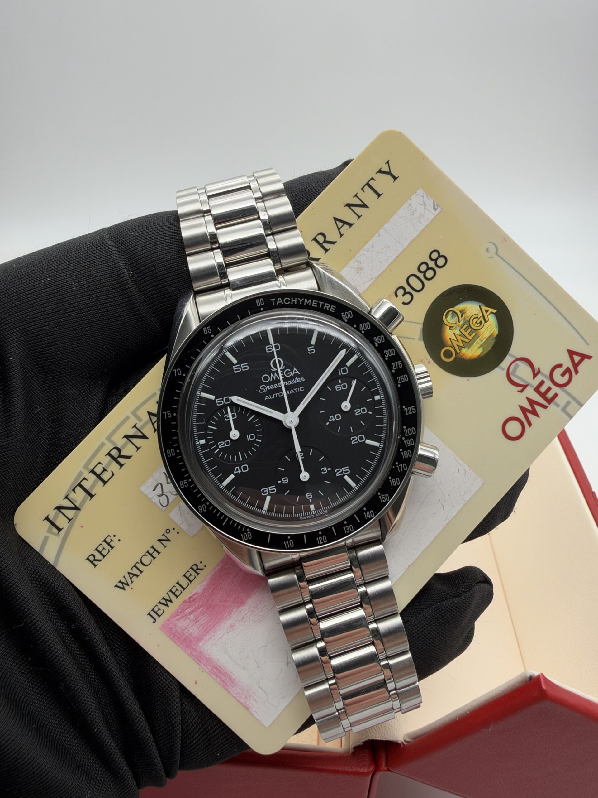 OMEGA SPEEDMASTER REDUCED AUTOMATIC 3510.50.00 – 1998 – FULL SET
