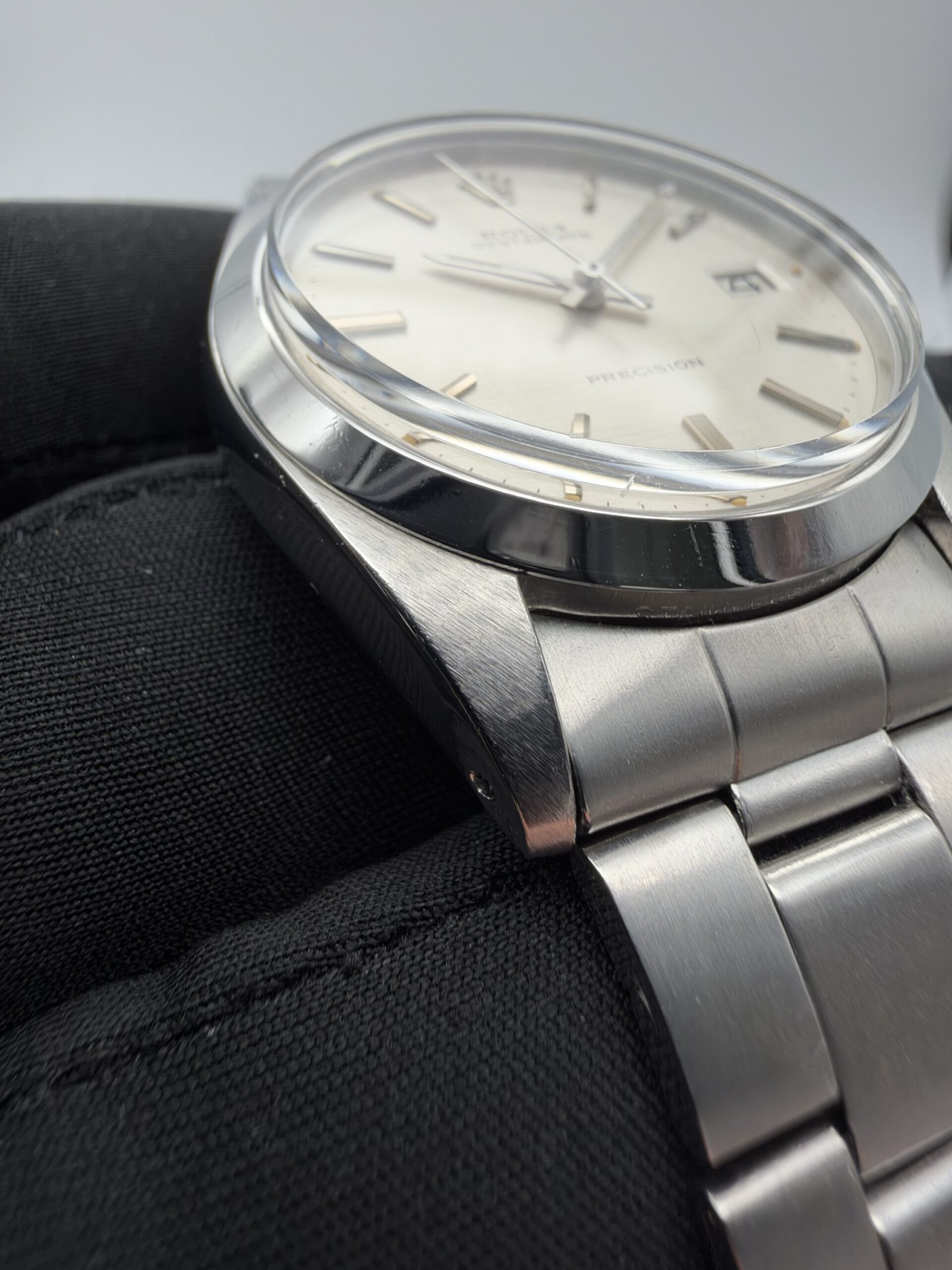 ROLEX OYSTERDATE PRECISION 6694 – 1973 – LINEN DIAL – VINTAGE - Image 9