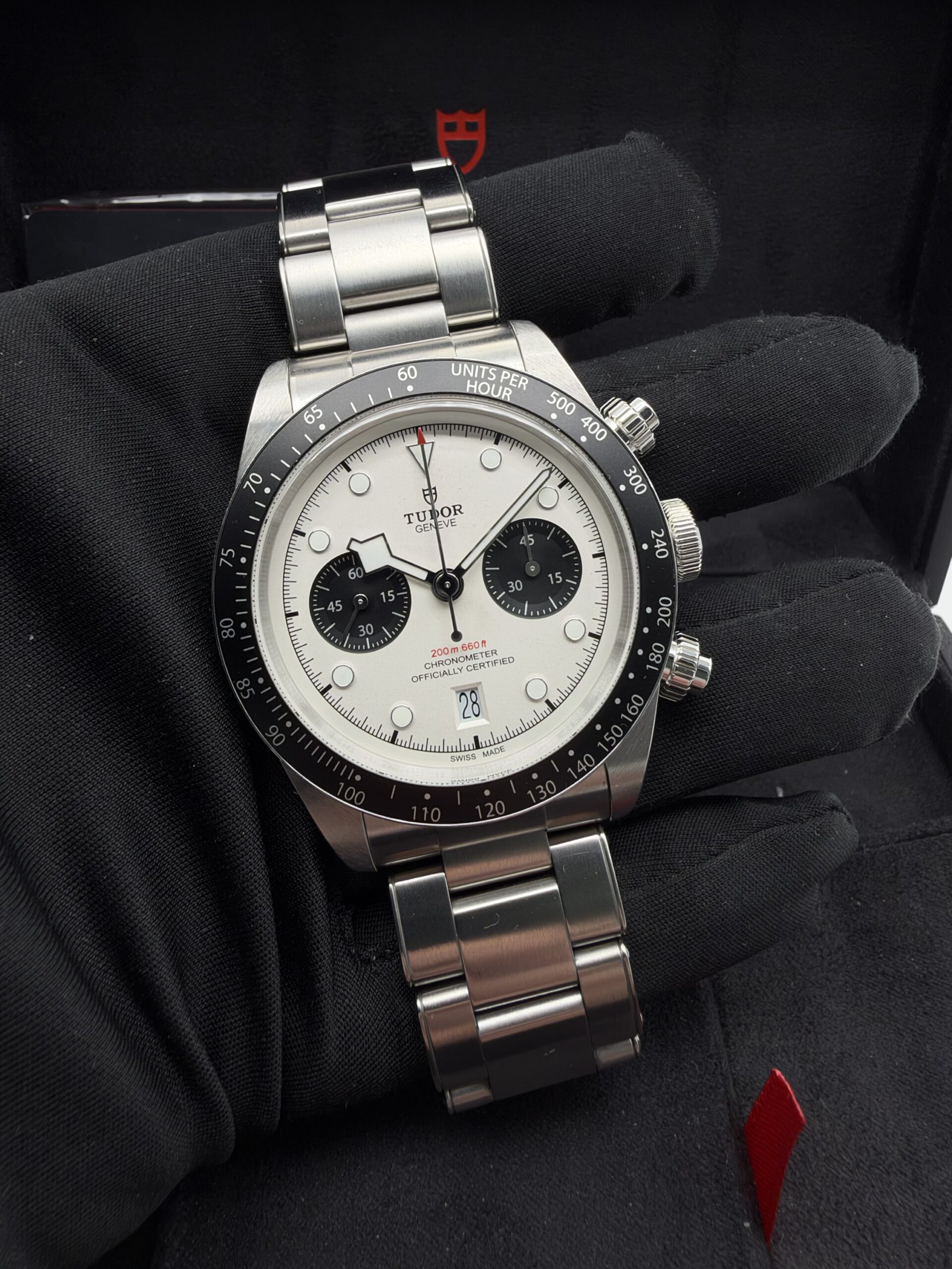 TUDOR BLACK BAY CHRONO PANDA 79360N – 2023 – FULL SET – LIKE NEW