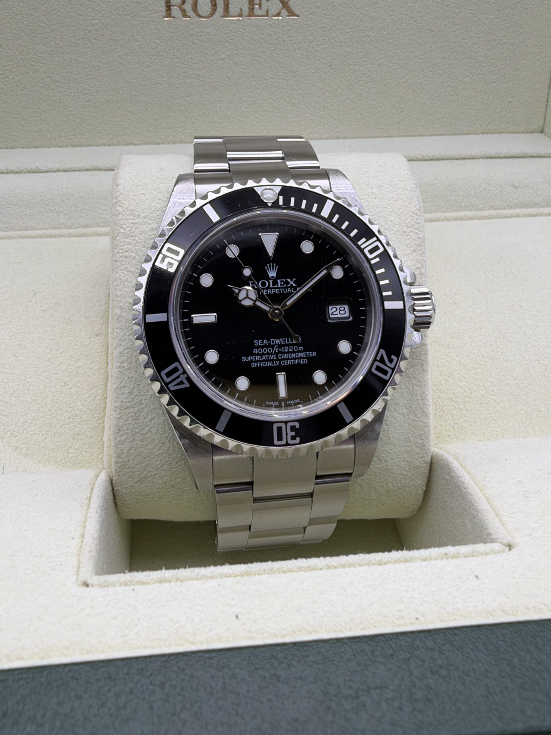 Rolex Sea-Dweller 40 | Ref. 16600 | 2008 | Unpolished – Italian Warranty Card - Image 16