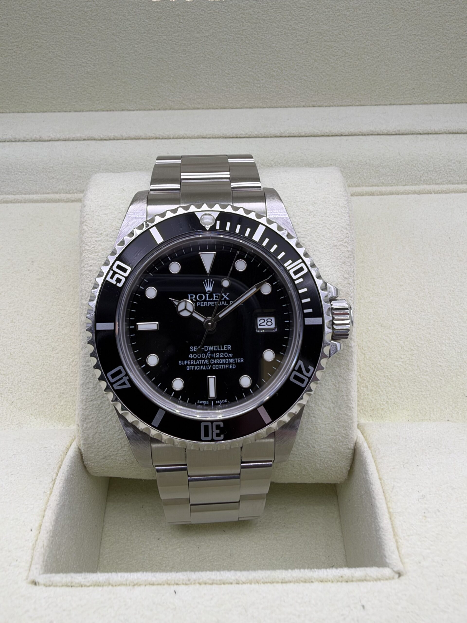 Rolex Sea-Dweller 40 | Ref. 16600 | 2008 | Unpolished – Italian Warranty Card - Image 13