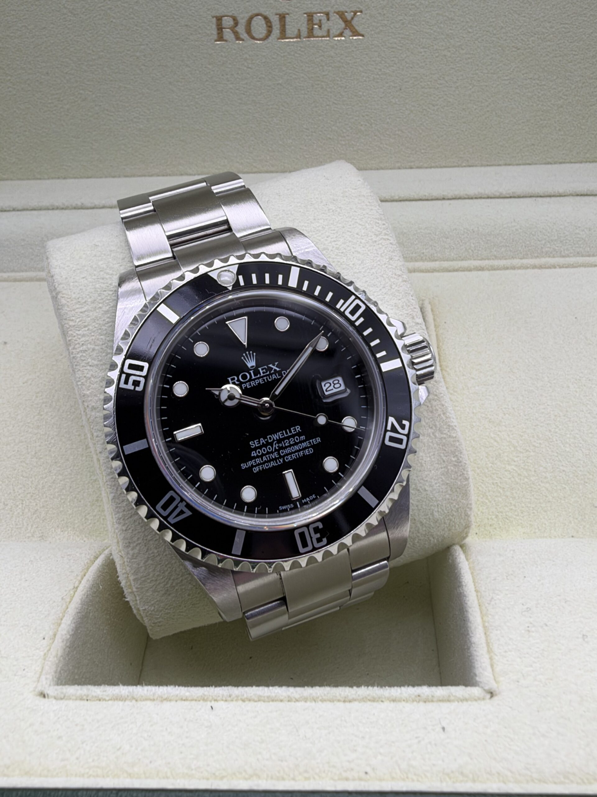 Rolex Sea-Dweller 40 | Ref. 16600 | 2008 | Unpolished – Italian Warranty Card - Image 15