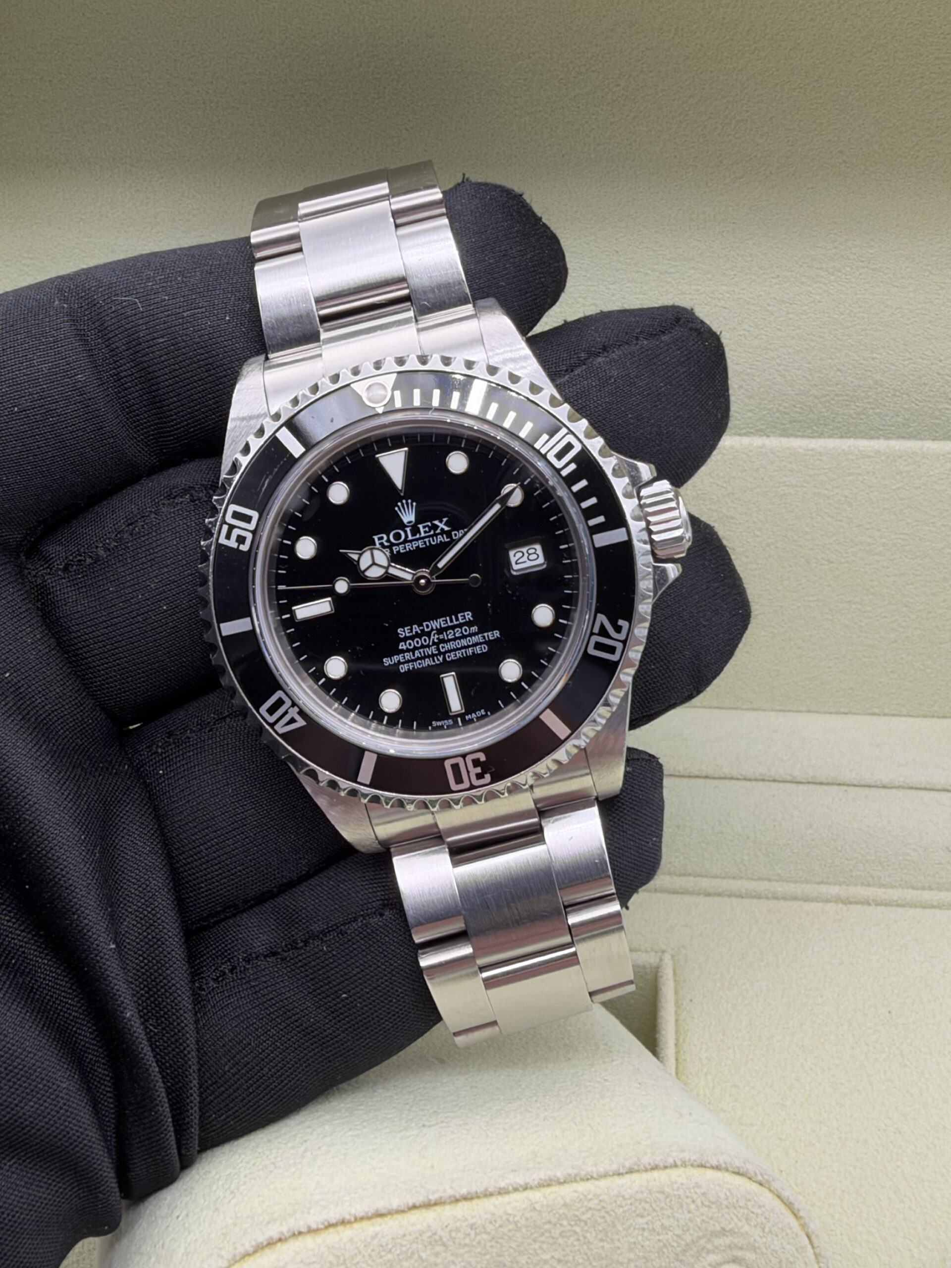 Rolex Sea-Dweller 40 | Ref. 16600 | 2008 | Unpolished – Italian Warranty Card - Image 12