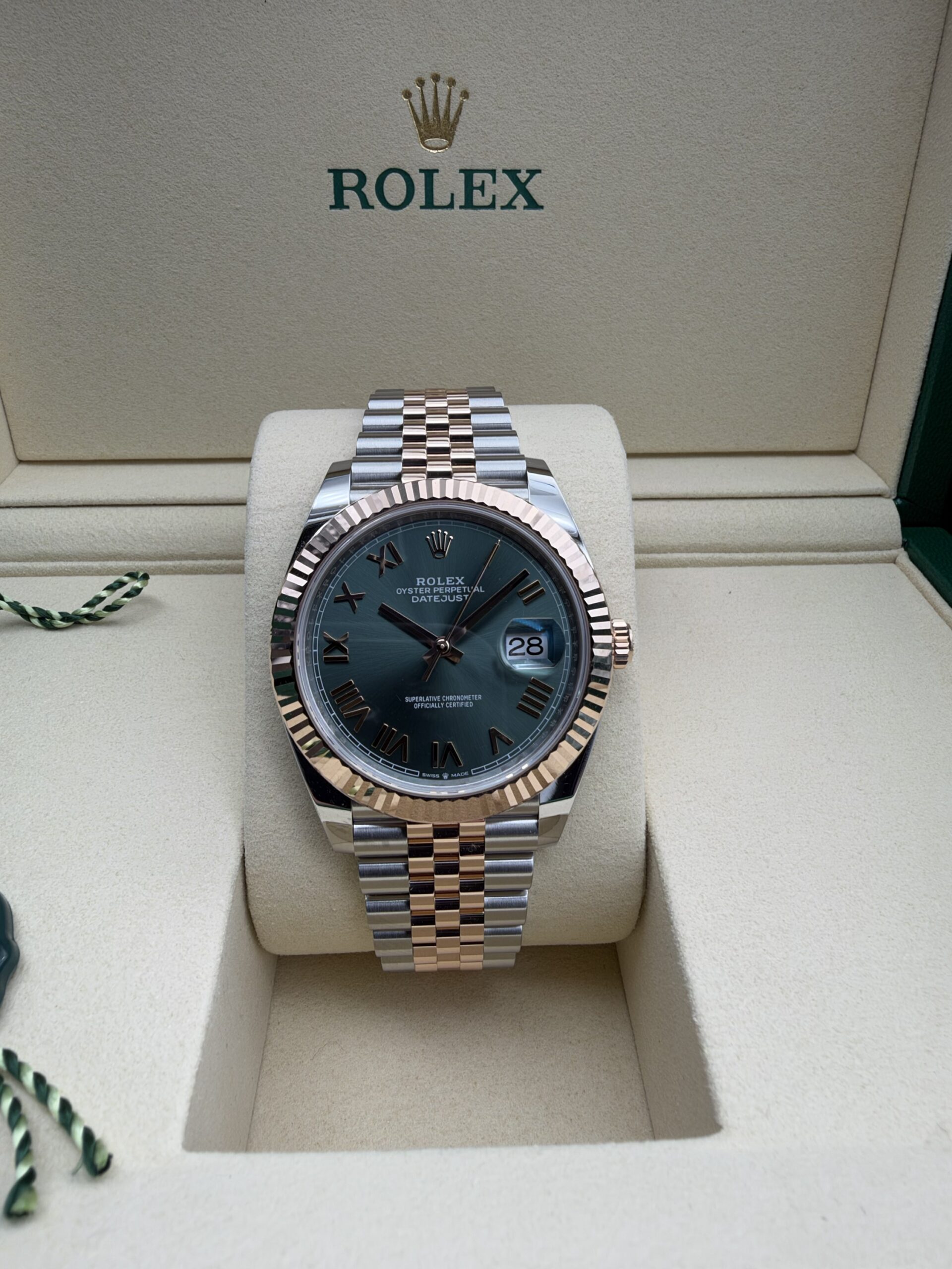 Rolex Datejust 41 | Ref. 126331 | 2026 | Mint Green Dial – Jubilee – Brand New - Image 3
