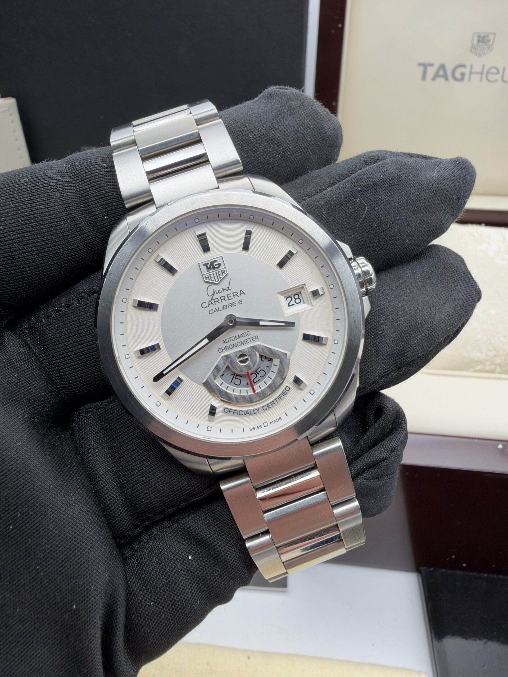 TAG Heuer Gran Carrera Calibre 6 | Ref. WAV511B | 2010 | Full Set – COSC Chronometer - Image 8