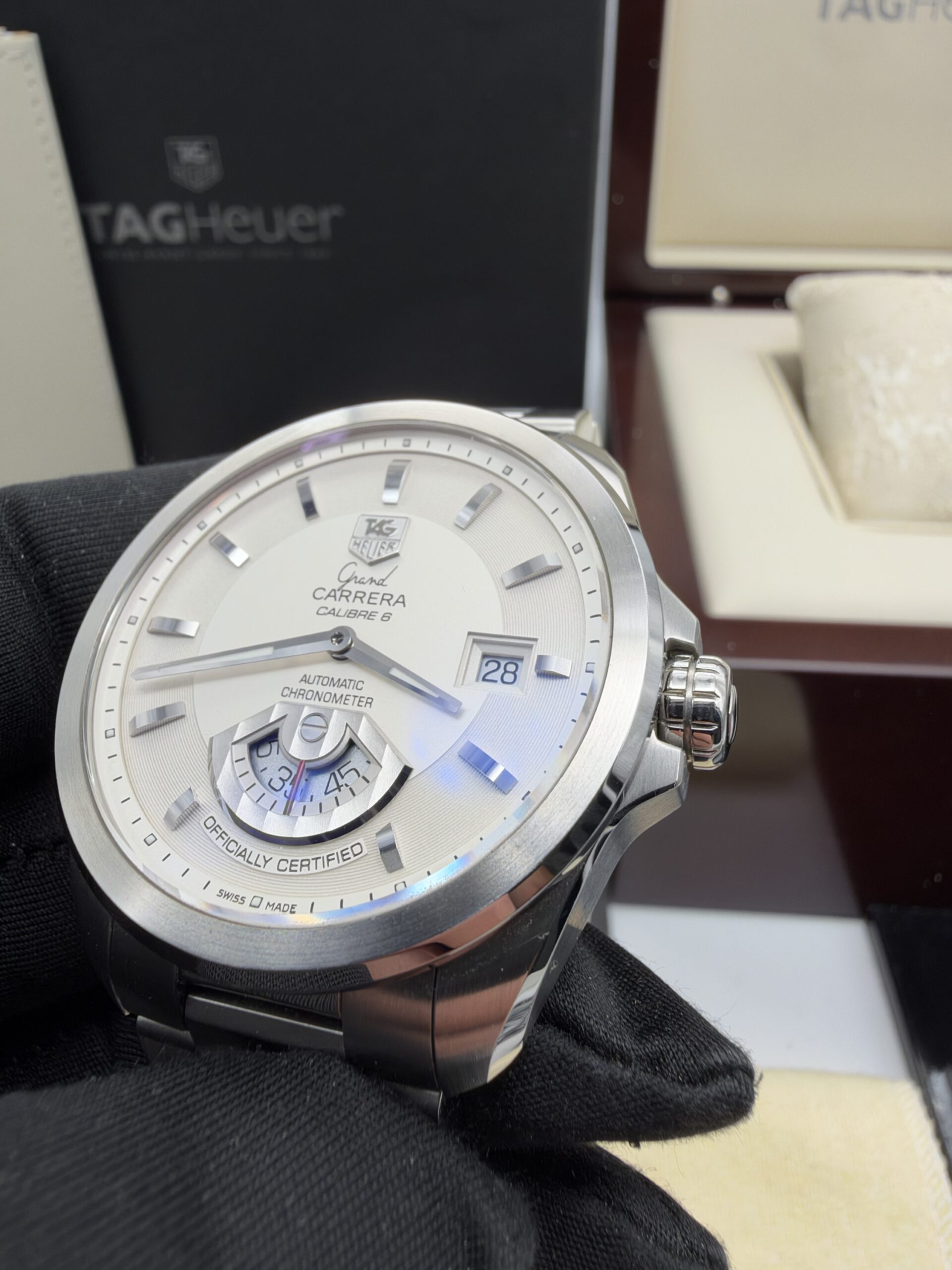 TAG Heuer Gran Carrera Calibre 6 | Ref. WAV511B | 2010 | Full Set – COSC Chronometer - Image 11