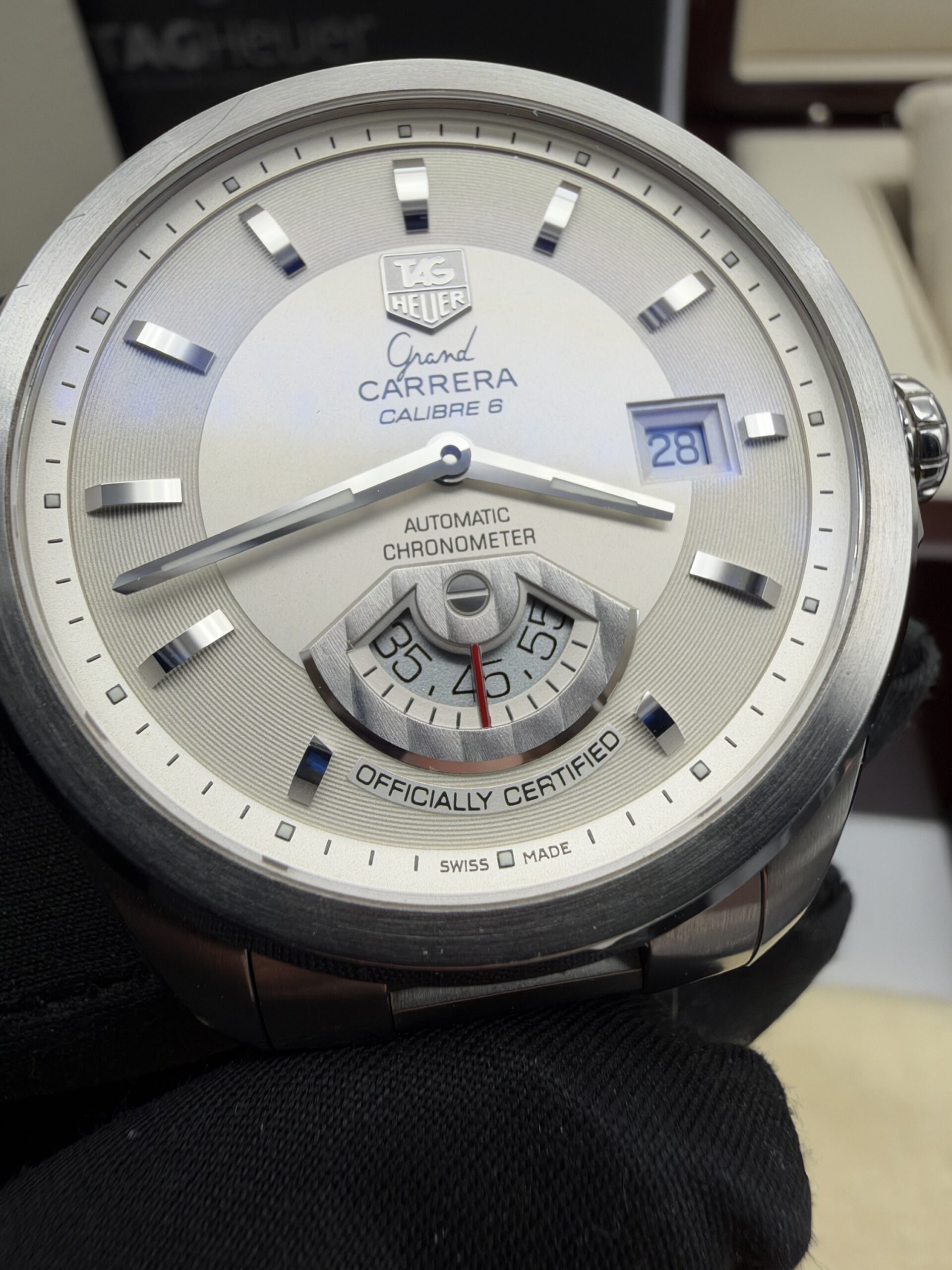 TAG Heuer Gran Carrera Calibre 6 | Ref. WAV511B | 2010 | Full Set – COSC Chronometer - Image 13