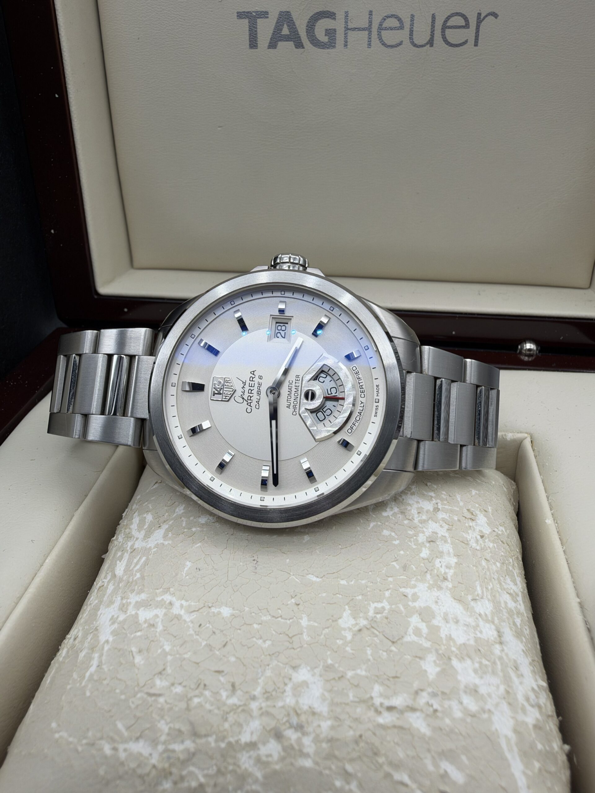 TAG Heuer Gran Carrera Calibre 6 | Ref. WAV511B | 2010 | Full Set – COSC Chronometer - Image 12