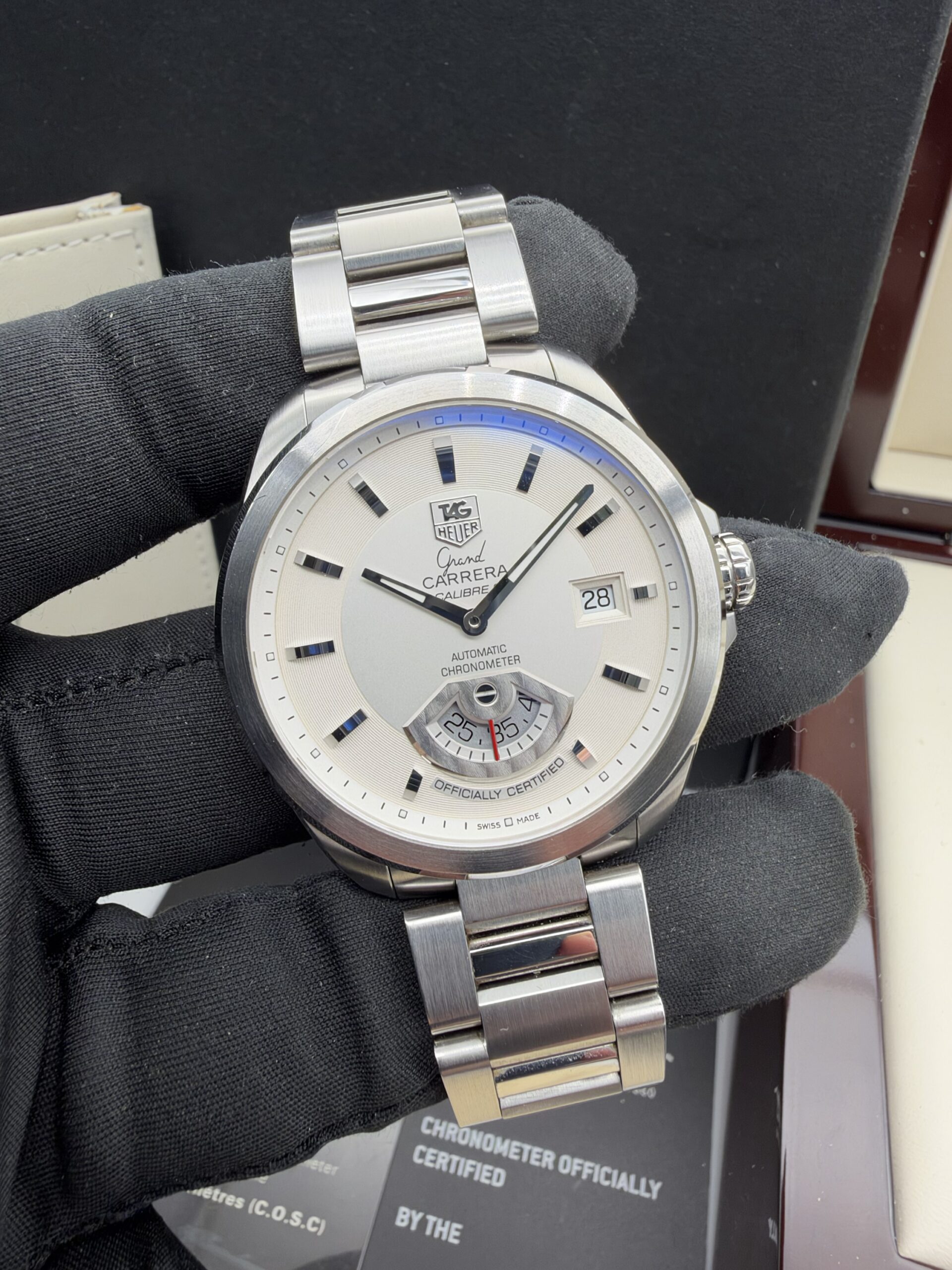 TAG Heuer Gran Carrera Calibre 6 | Ref. WAV511B | 2010 | Full Set – COSC Chronometer - Image 14