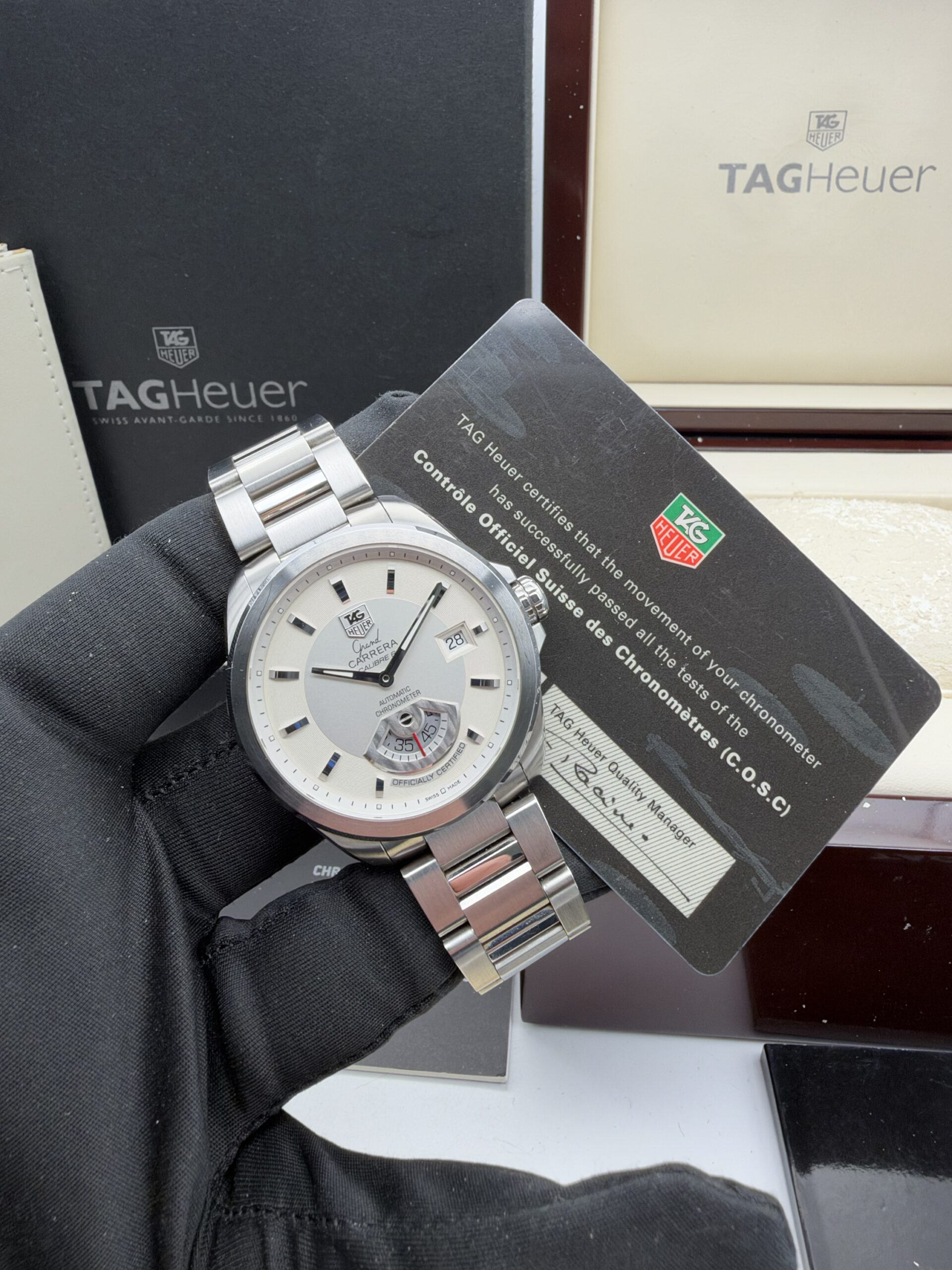 TAG Heuer Gran Carrera Calibre 6 | Ref. WAV511B | 2010 | Full Set – COSC Chronometer - Image 2