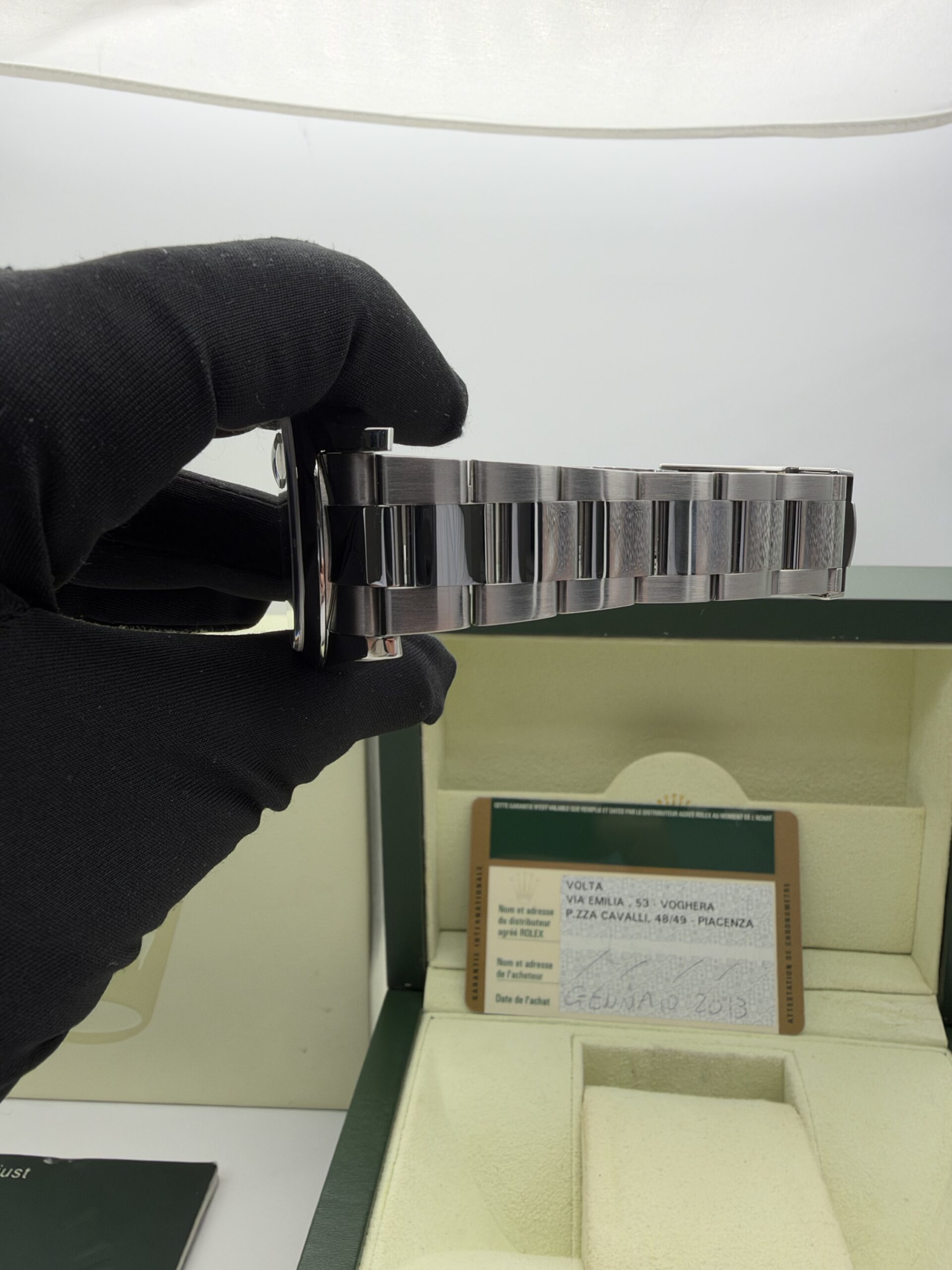 Rolex Datejust 36 | Ref. 116200 | 2013 | Blue Roman Dial – Full Set - Image 9
